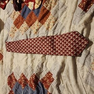 Bijoux Terner Geometric Pattern Silk Tie